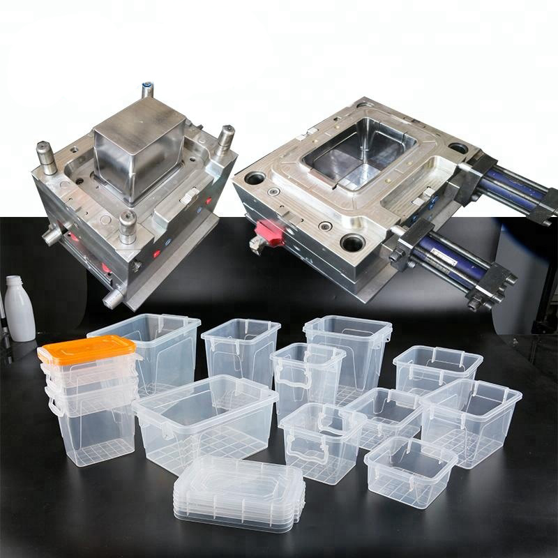 Stampo per contenitori in plastica per alimenti
