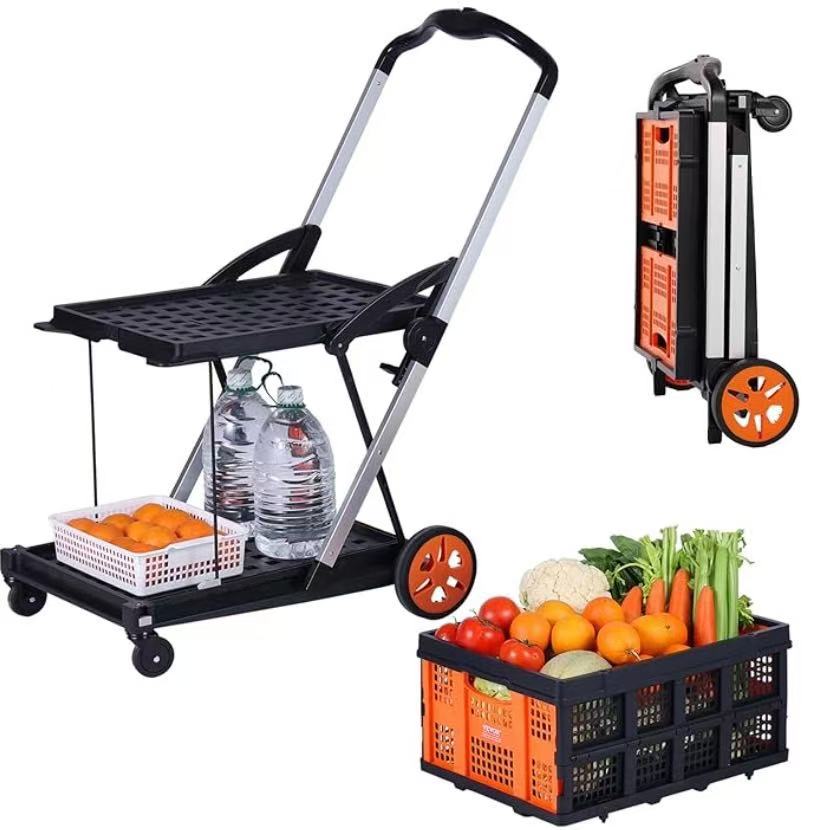 Carrelli di carrelli per camere a doppio strato