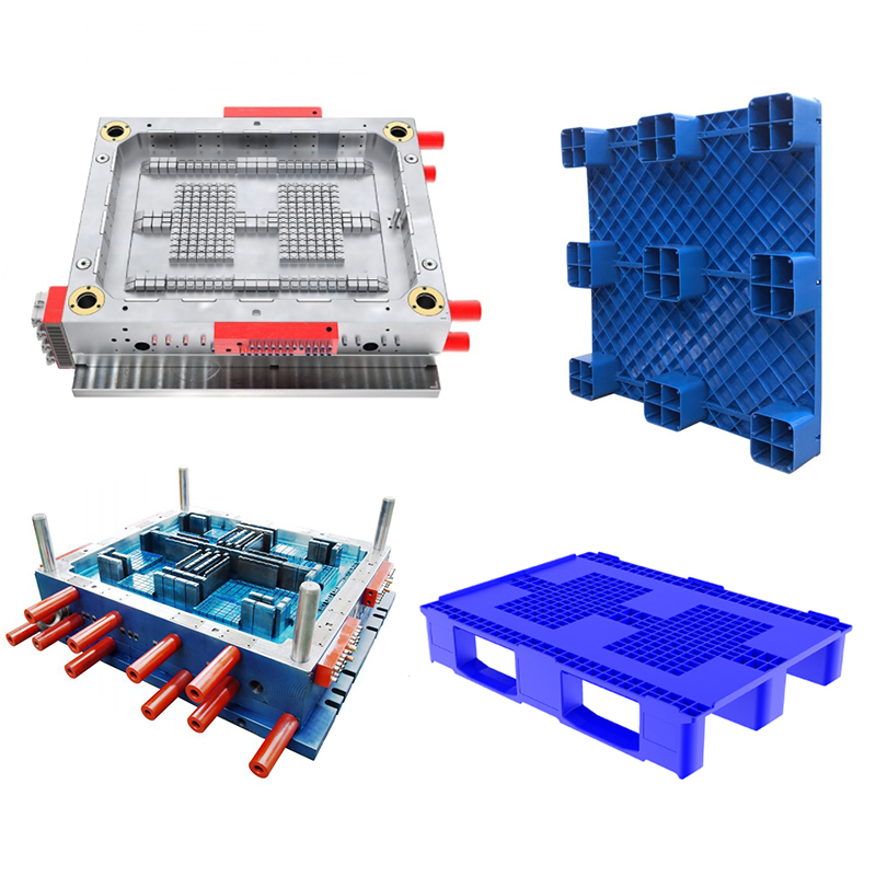 Processo di produzione di stampi per iniezione di pallet in plastica
