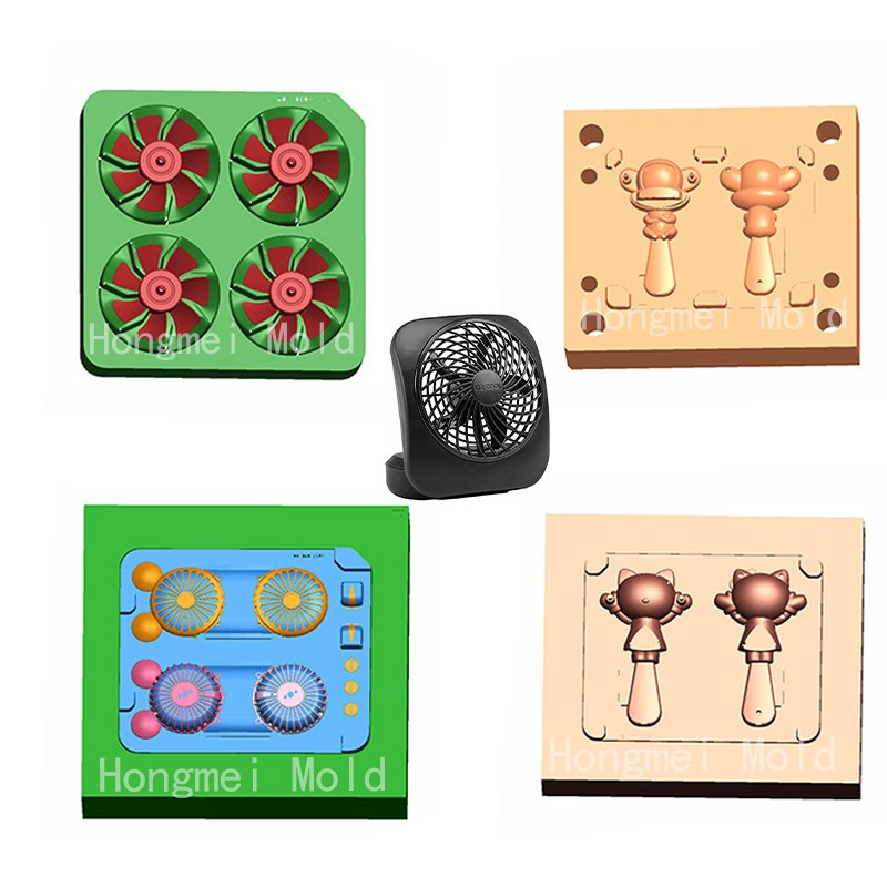 Mini stampo per ventilatori elettrici